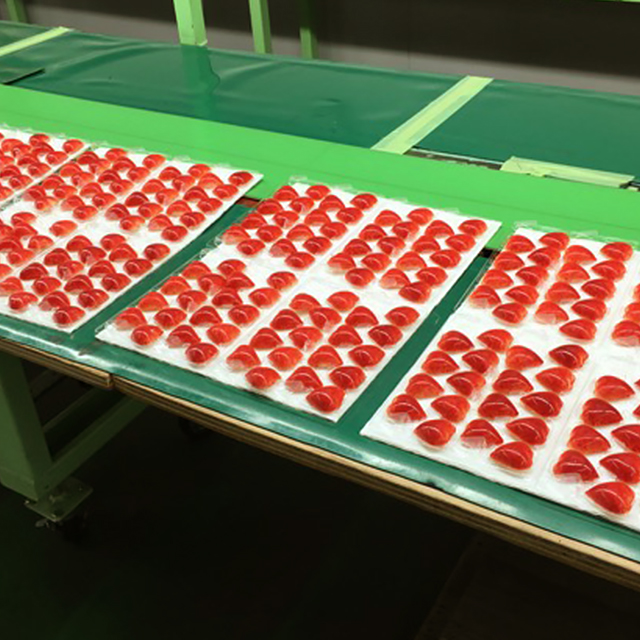 チョコの検品